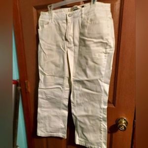 Vintage White Denim Pants